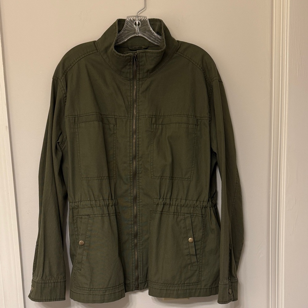 Old Navy Women's Olive Green Utility Jacket